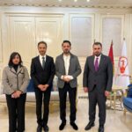 Al Bayan Center delegation meets with the head of the New Generation Movement.