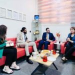 A delegation from Al-Bayan Center visits ASDA in Sulaymaniyah