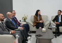 Al-Bayan Center Hosts a Delegation from the Atlantic Council in Washington
