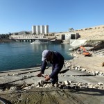 محاكاة موجة فيضان نهر دجلة في مدينة الموصل نتيجة الانهيار الافتراضي لسد الموصل