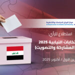 مركز يعلن نتائج استطلاع للرأي حول الانتخابات النيابية 2025